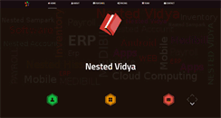 Desktop Screenshot of nestedvidya.com